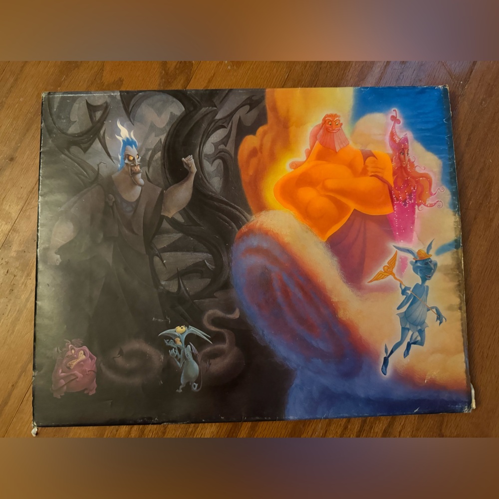 Disney Hercules lithograph art